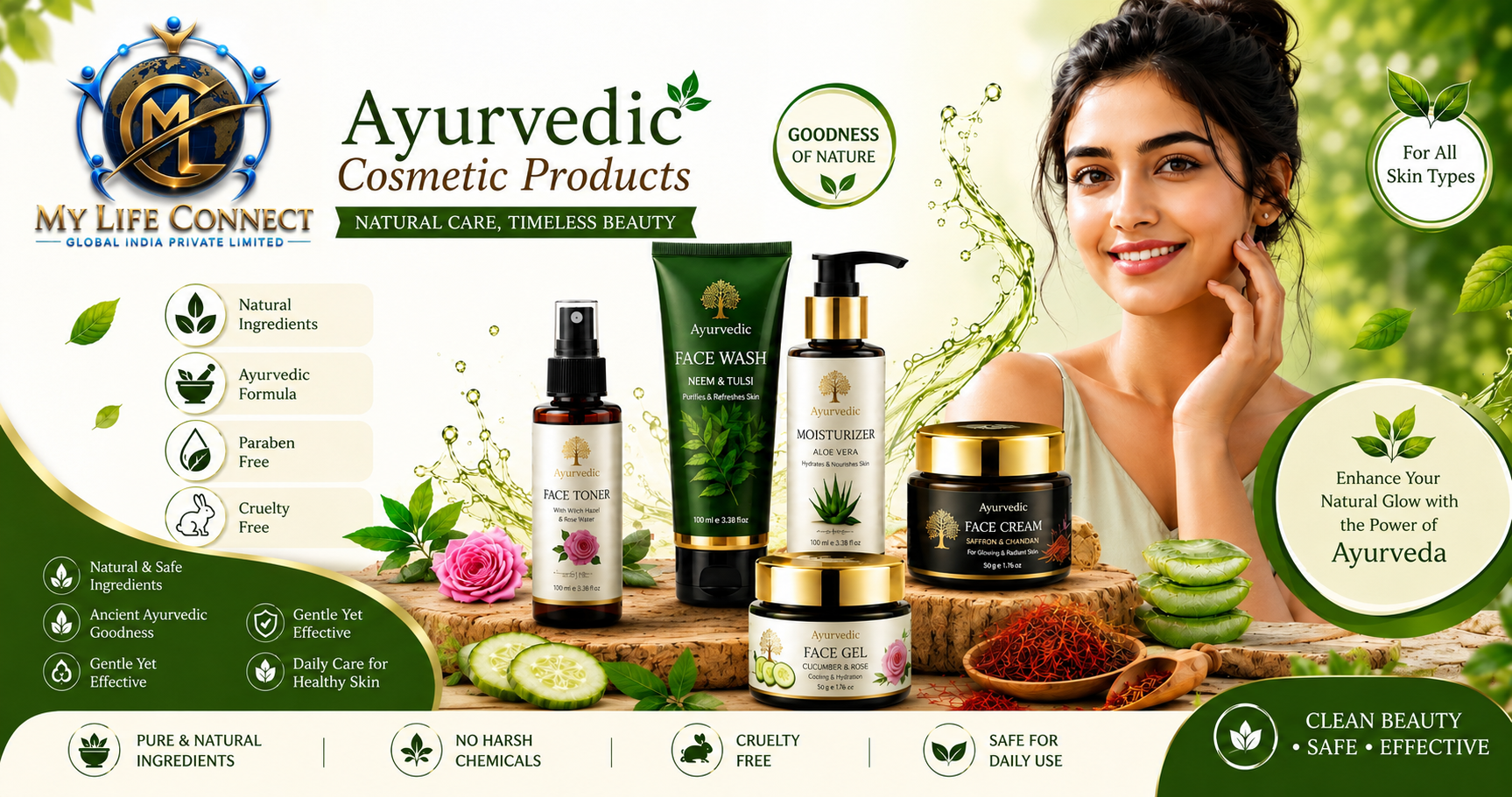 My Life Connect Ayurvedic Banner